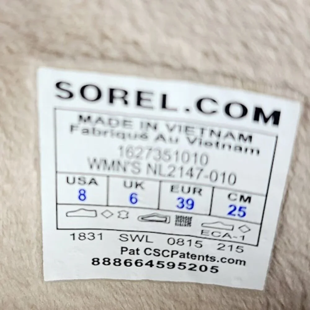 Sorel women black